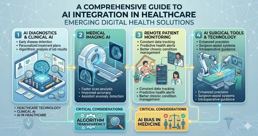 AI in Healthcare: Diagnostics, Imaging & Surgery