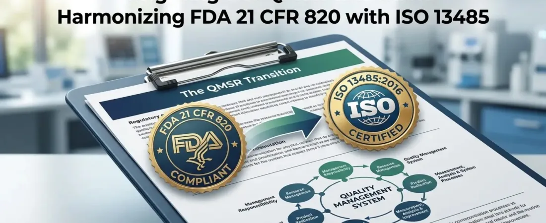 QMSR Guide: FDA 21 CFR 820 & ISO 13485 Harmonization 2026